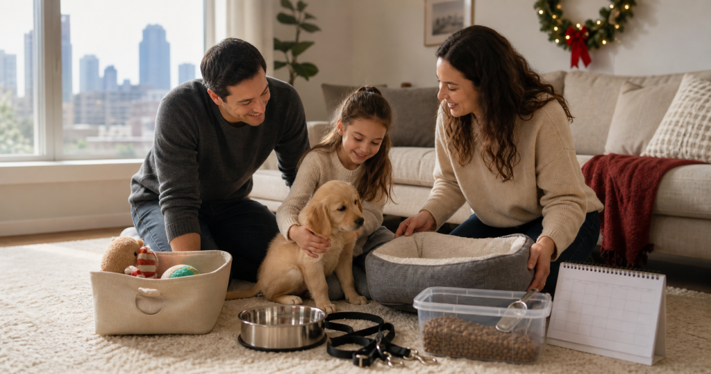 New Puppy for the Holidays? Your First 30 Days